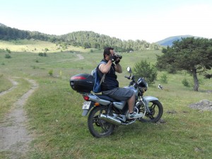 motosikletli fotoğrafçılık
