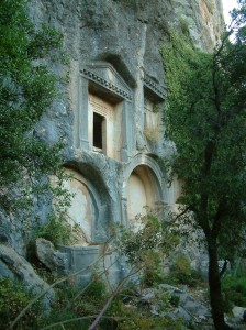 rock tombs of Termessos