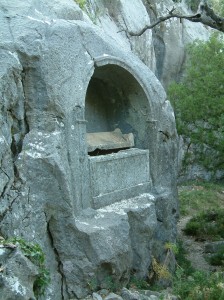 rock tombs in Termessos