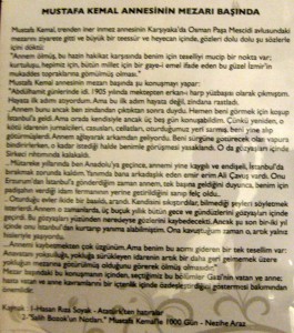 zübeyde hanımın vefatı