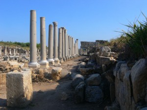 antalya'da antik kent