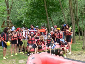 rafting hazırlık