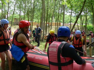 rafting