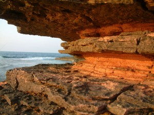 pink rocks