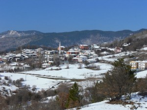 köyde kış